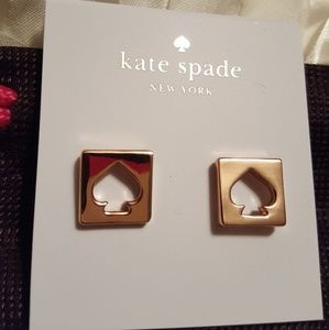kate spade Jewelry - ♠️Kate Spade Rose Gold hole punch earrings kate spade Jewelry - ♠️Kate Spade Rose Gold hole punch earrings